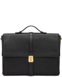 Tom Ford Black T Clasp Briefcase