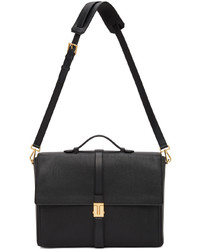 Tom Ford Black T Clasp Briefcase