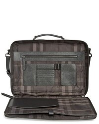 Burberry Blackmore Leather Computer Briefcase