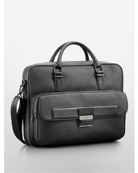 Calvin Klein Peter Faux Leather Commuter Briefcase