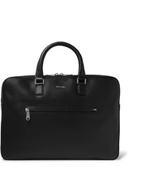 Paul Smith Contrast Tipped Textured Leather Briefcase