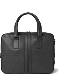 Tod's Cross Grain Leather Briefcase