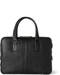 Tod's Cross Grain Leather Briefcase