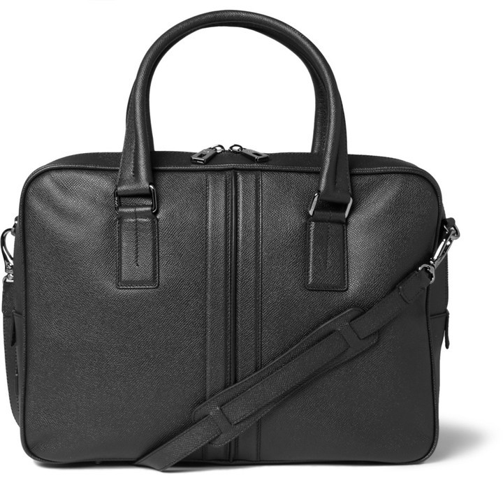 Tod's Cross Grain Leather Briefcase, $1,595 | MR PORTER | Lookastic