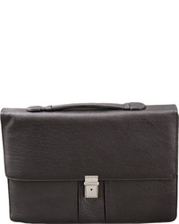 Dr. Koffer Dana Compact Briefcase Black Leather Goods