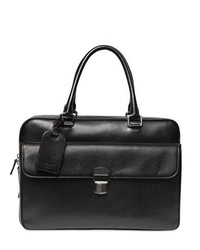 Giorgio Armani Hammered Leather Briefcase