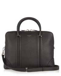 Givenchy Grained Leather Slim Briefcase