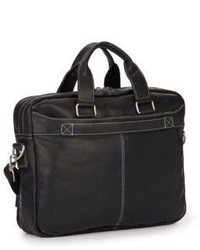 Kenneth Cole Crumple Leather Briefcase