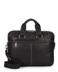 Kenneth Cole Crumple Leather Briefcase