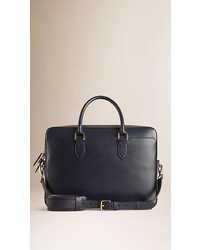 Burberry Large London Leather Briefcase