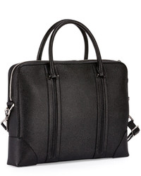 Givenchy Lc Small Leather Briefcase Black
