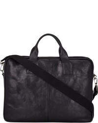 Barneys New York Leather Briefcase