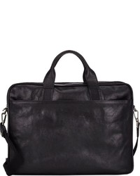 Barneys New York Leather Briefcase