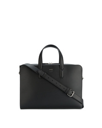 Fendi Leather Briefcase With Shoulder