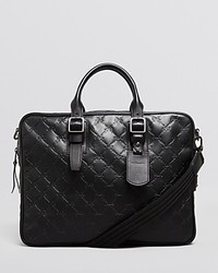 Longchamp Lm Cuir Leather Briefcase