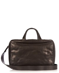 Lvaro Washed Leather Briefcase
