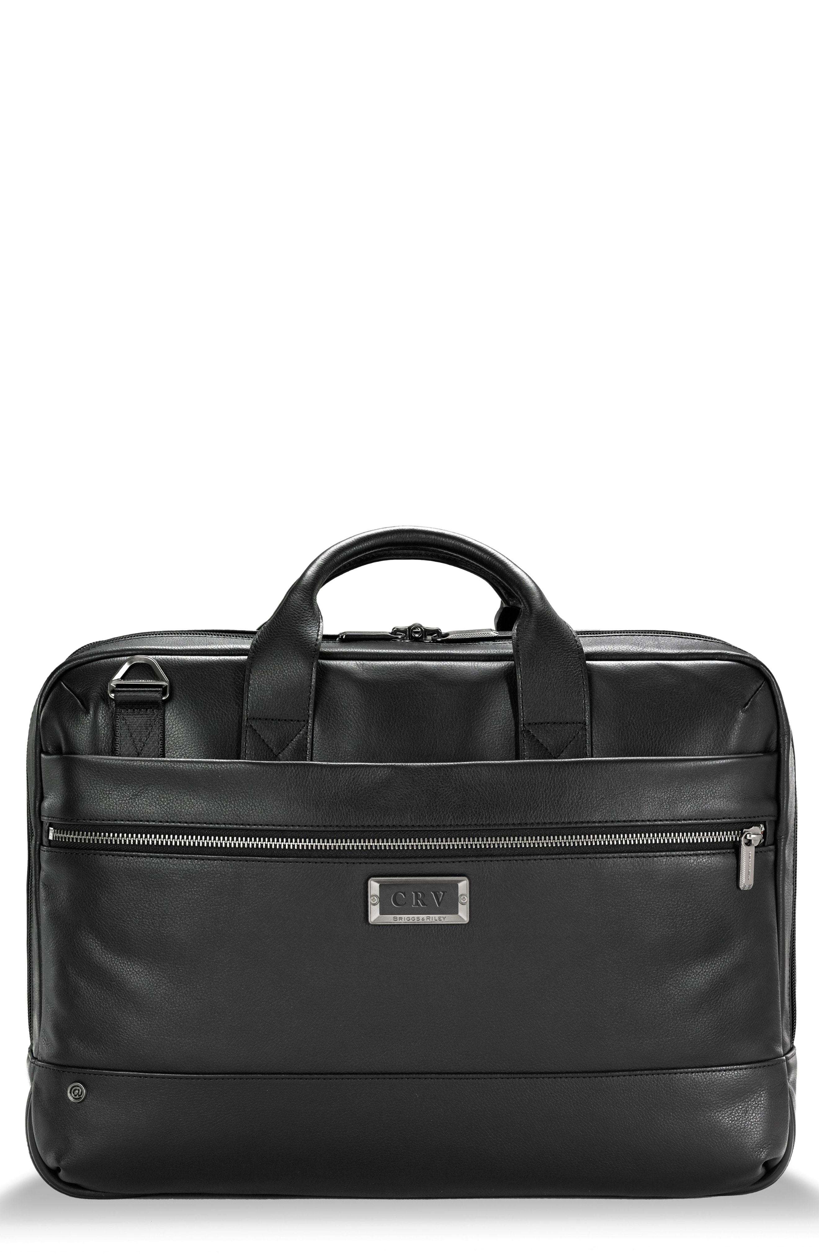 Briggs & Riley Medium Rfid Pocket Leather Briefcase, $405 | Nordstrom ...