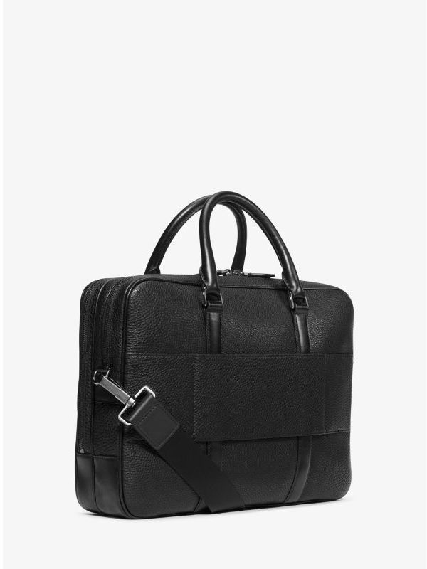 bryant large leather briefcase