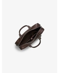 Michael Kors Michl Kors Bryant Medium Embossed Leather Briefcase