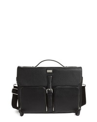 Ted Baker London Munch Leather Satchel Briefcase