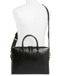 Burberry New London Calfskin Leather Briefcase
