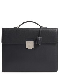 Salvatore Ferragamo Revival Leather Briefcase