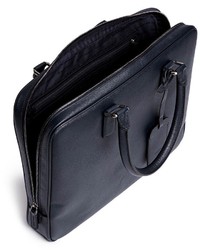 Nobrand Saffiano Leather Briefcase