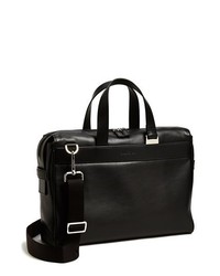 Salvatore Ferragamo New Boston Briefcase Black One Size