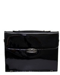 Balenciaga Shiny Patent Leather Briefcase