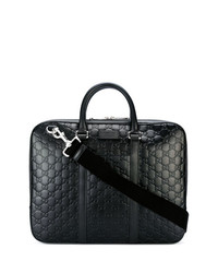 Gucci Signature Leather Briefcase
