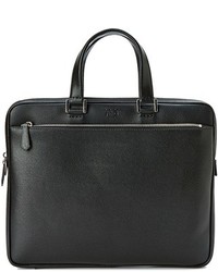 Fendi Slim Leather Briefcase