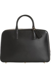 Slim Overnight Leather Briefcase