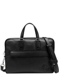 Gucci Soho Leather Briefcase Black