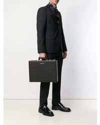 DSQUARED2 Textured Leather Briefcase