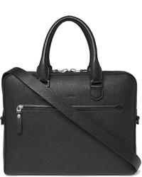 Textured Leather Briefcase