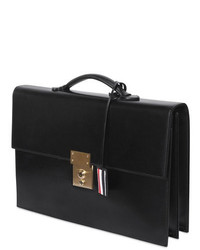 Thom Browne Brushed Leather Briefcase