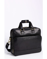 Bosca Top Zip Leather Briefcase