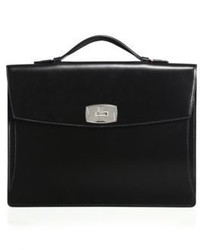 S.t. Dupont Tourniquet Leather Briefcase