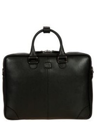 Bric's Varese Business Saffiano Leather Small Briefcase