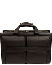 Dr. Koffer Xander Briefcase Black Karelia Leather Express