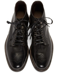 Dolce & Gabbana Black Marsala Boots