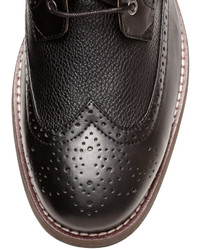 H&M Brogue Style Boots Black
