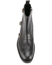 Alexander McQueen Buckled Boots