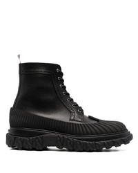 Thom Browne Chunky Leather Ankle Boots