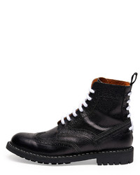 Givenchy Commando Leather Runway Boot