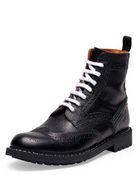 Givenchy Commando Leather Runway Boot