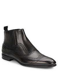 Dolce & Gabbana Leather Wingtip Boots