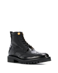 Versace Lace Up Brogue Boots