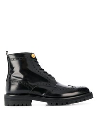 Versace Lace Up Brogue Boots