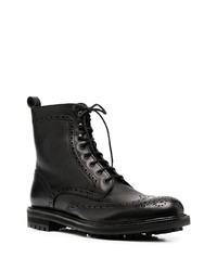 Tagliatore Perforated Leather Boots
